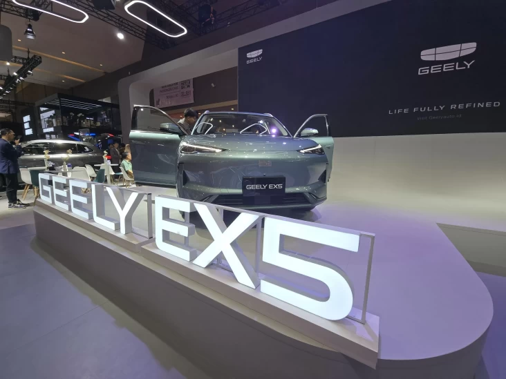 Geely EX5 Catat Lebih dari 1.000 SPK pada IIMS 2025
